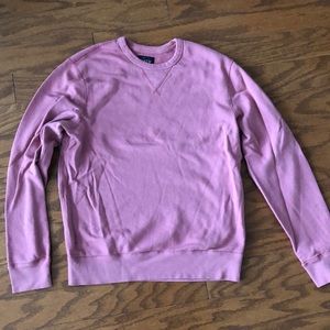 Mens salmon colored J Crew medium sweater